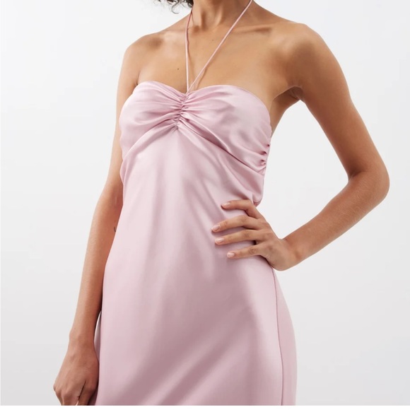 Valora Satin Dress - Picture 2 of 6